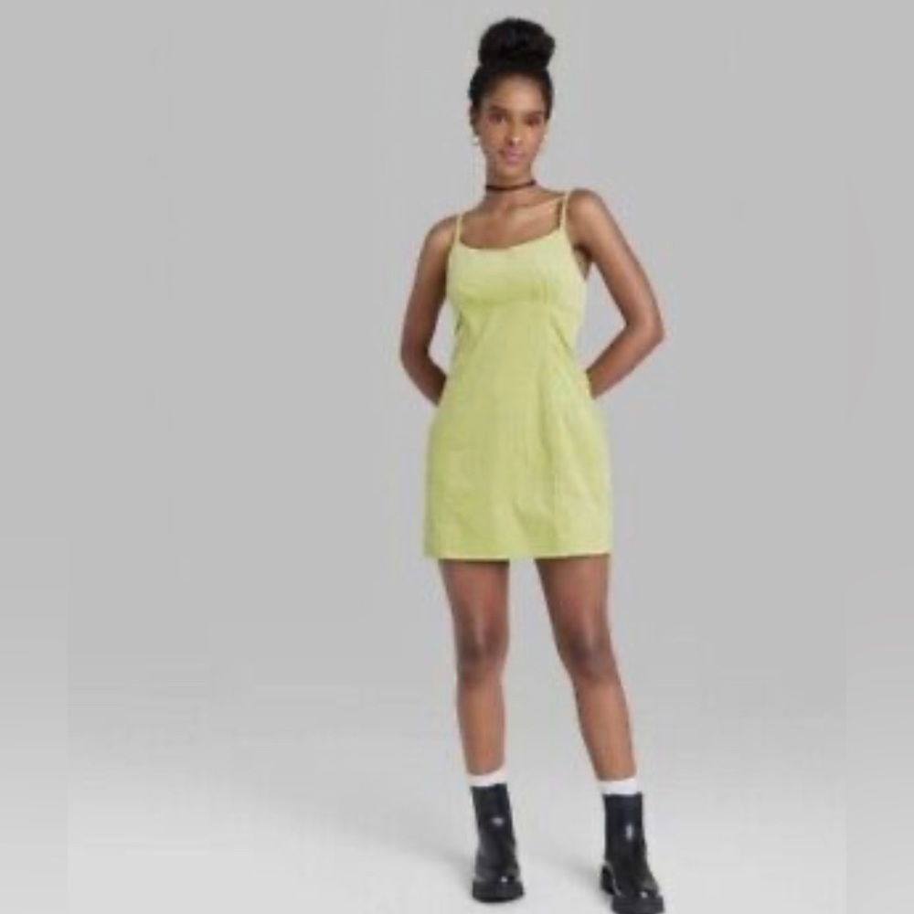 Wild Fable Women’s Sleeveless Cord Dress NWT